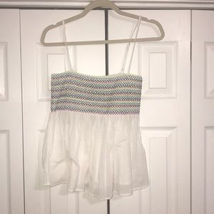 Smocked Flowy Top